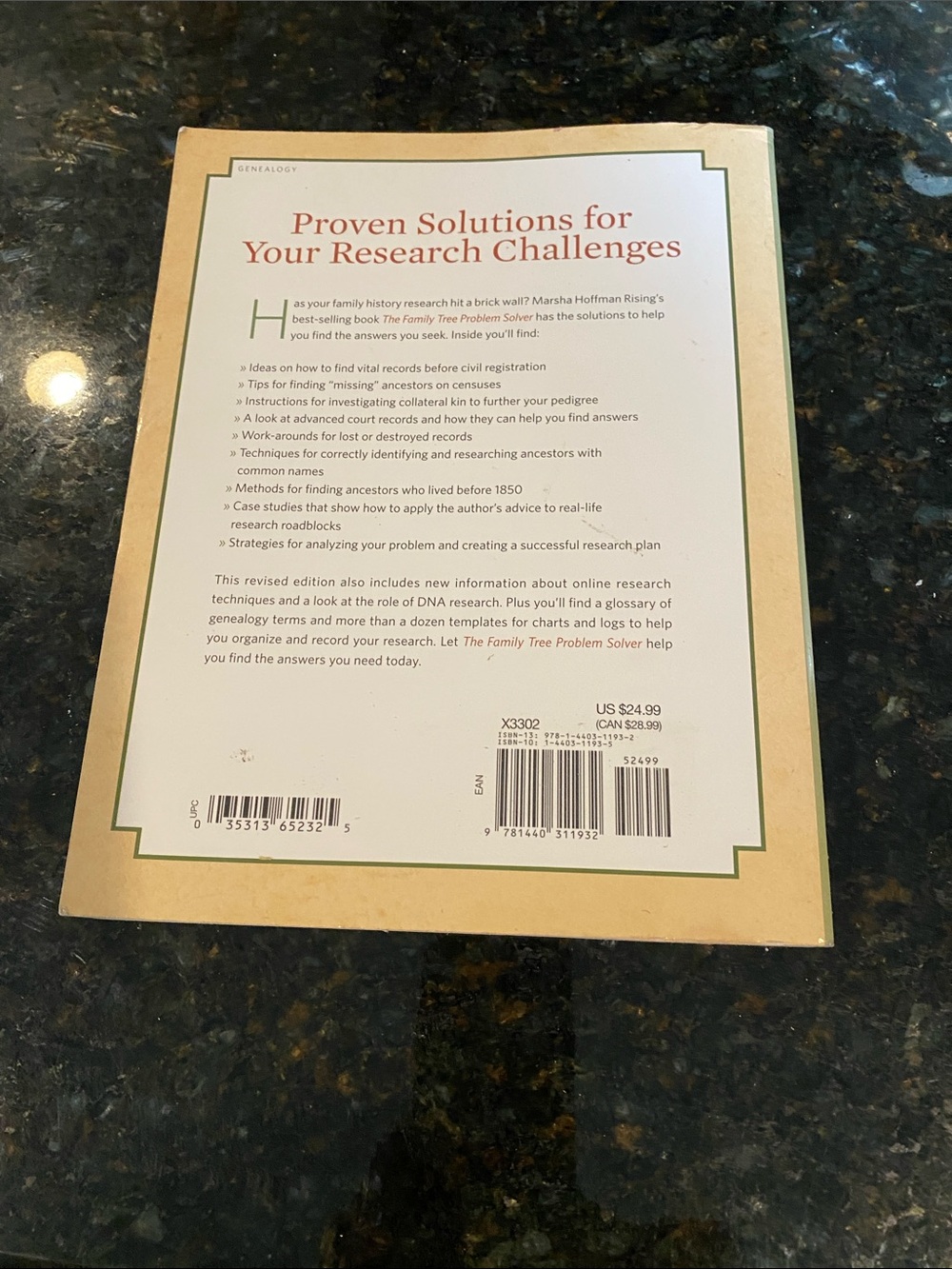 “The Family Tree Problem Solver,” - Picture 2 of 2